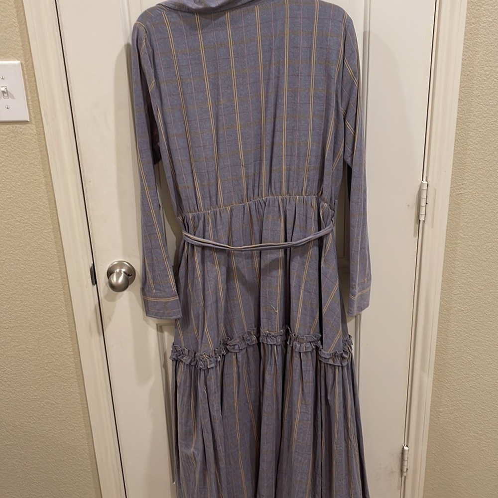 Ivy city co button up and tie waist dress - Picture 2 of 2